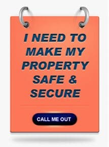 Secure my Property Callout button - Safe Locksmith